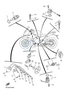 XJ6S 600 DIVERSION (S-TYPE) (36CD) drawing ELECTRICAL 1