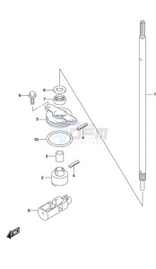 DF 250 drawing Clutch Rod (DF 250S)