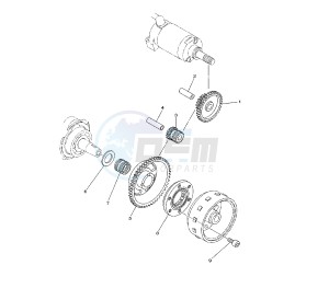 YBR 250 drawing STARTER