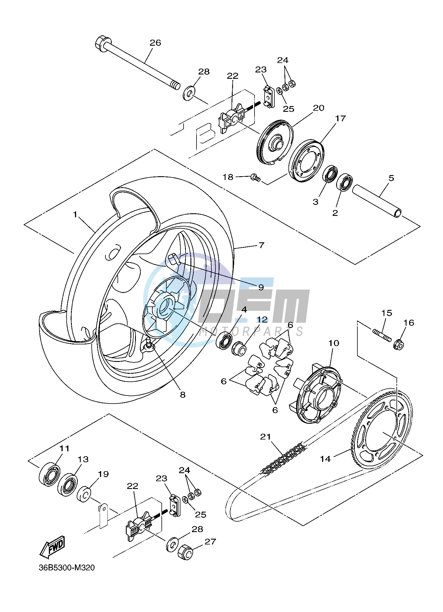 REAR WHEEL