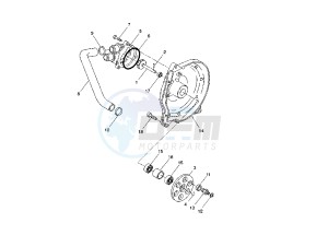 YQ AEROX 50 drawing WATER PUMP