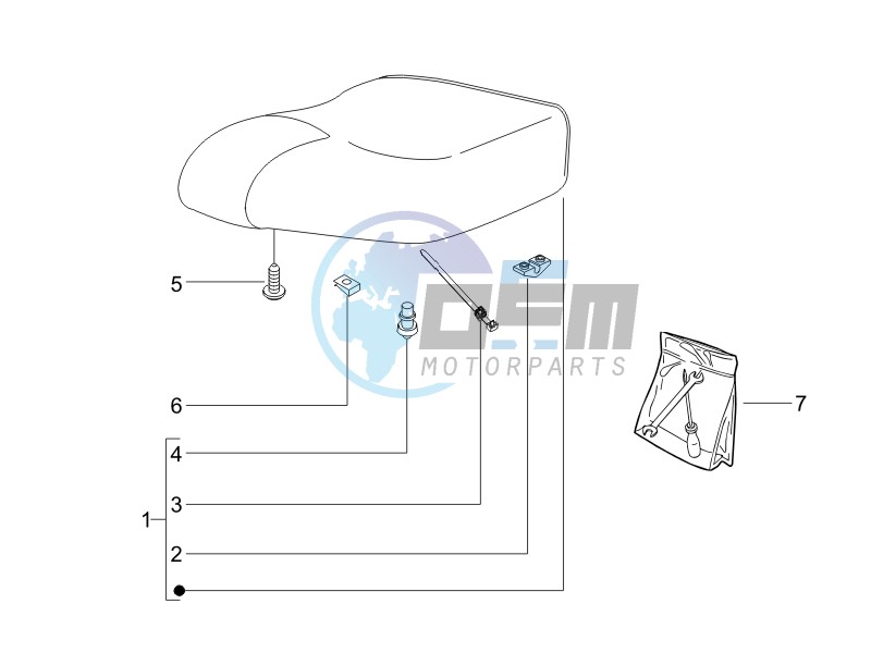 Saddle/seats