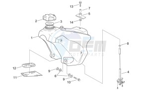 RX-SX 50 drawing Fuel Tank