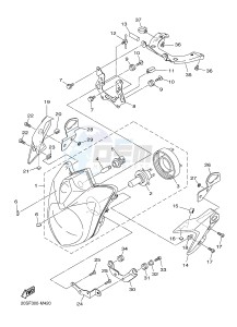 XJ6NA 600 XJ6-N (NAKED, ABS) (36B9 36BA) drawing HEADLIGHT