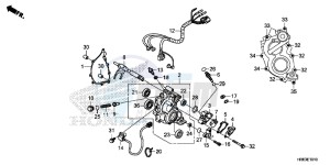 TRX500FA6H Europe Direct - (ED) drawing SUB TRANSMISSION COVER