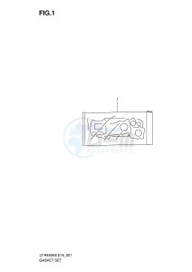 LT-R450 (E19) drawing GASKET SET