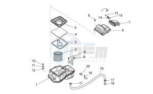 Norge 1200 IE 8V Polizia Stradale drawing Air box