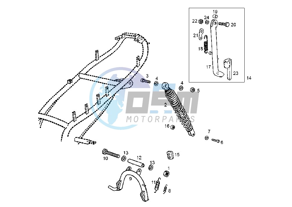 REAR SHOCK ABSORBER