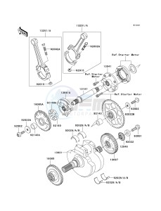 VN 1600 A [VULCAN 1600 CLASSIC] (A6F-A8FA) A6F drawing CRANKSHAFT