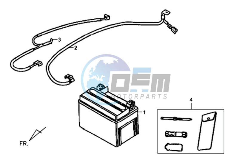 BATTERY / TOOLKIT