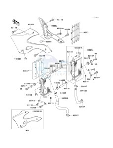 KX 125 L [KX125] (L2) [KX125] drawing RADIATOR