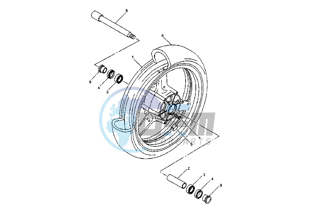 FRONT WHEEL