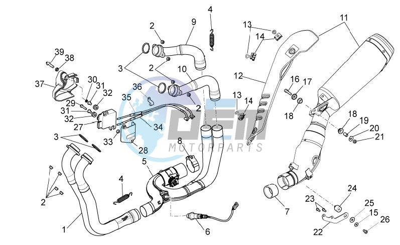 Exhaust pipe I