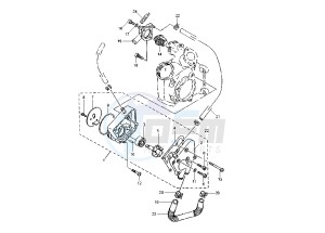 YP E MAJESTY 125 drawing WATER PUMP