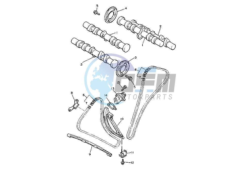 CAMSHAFT -CHAIN