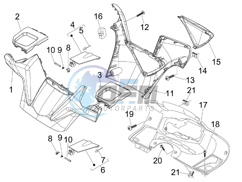 Anti-percolation system