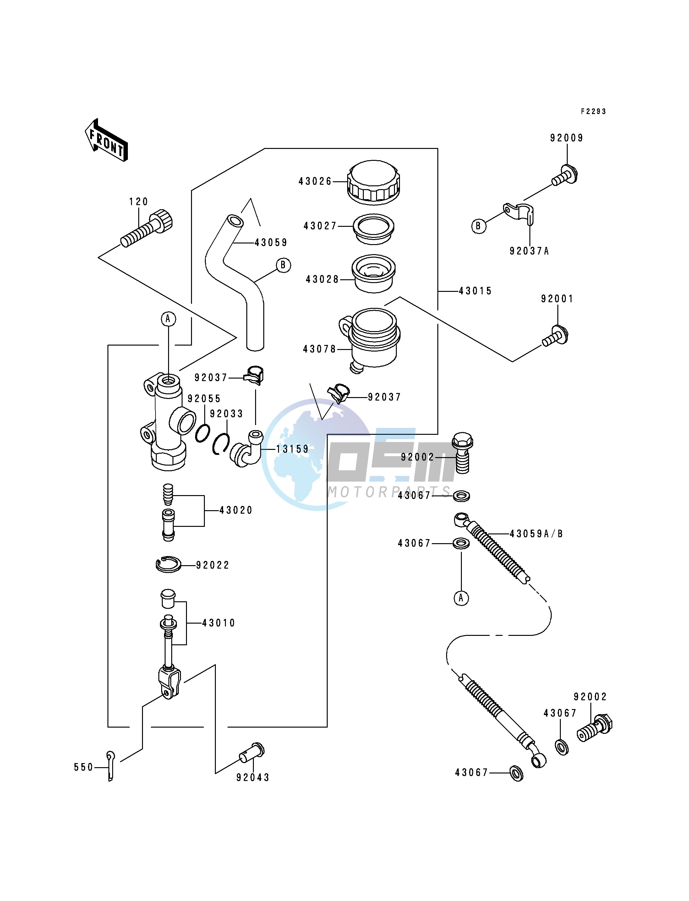 REAR MASTER CYLINDER