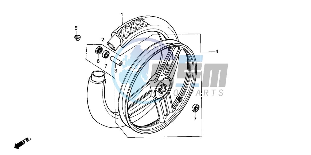 FRONT WHEEL