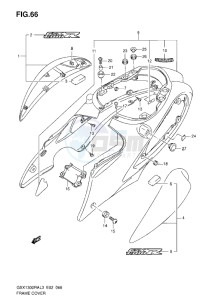 GSX1300R drawing FRAME COVER L3