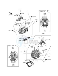 VULCAN_1700_VOYAGER_ABS VN1700BFF GB XX (EU ME A(FRICA) drawing Cylinder Head