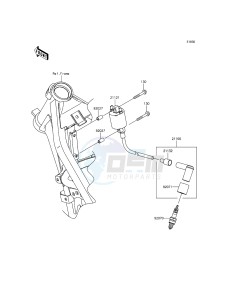 KLX125 KLX125CEF XX (EU ME A(FRICA) drawing Ignition System