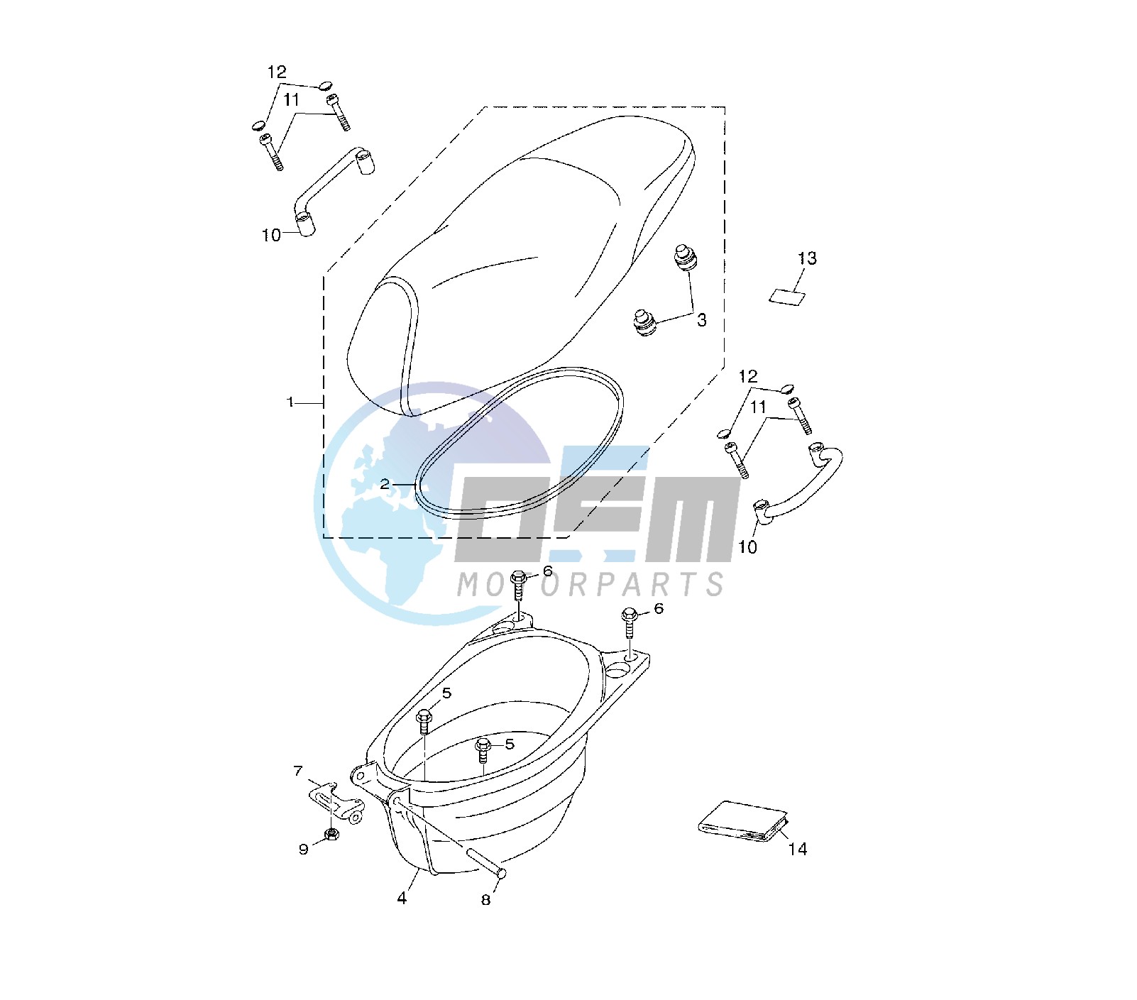 SEAT AND CARRIER