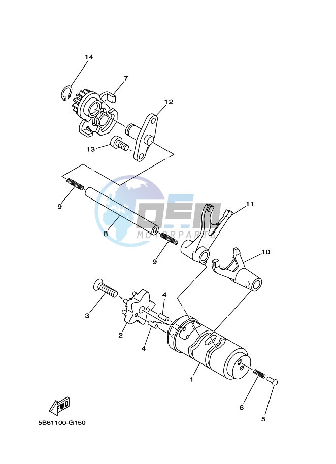 SHIFT CAM & FORK