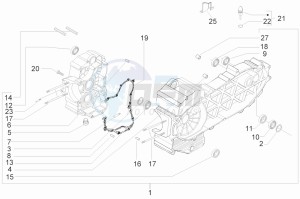 MP3 400 ie mic (USA) USA drawing Crankcase