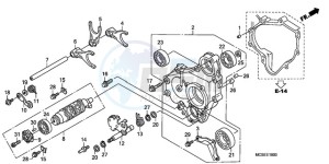 ST13009 France - (F / CMF MME) drawing GEARSHIFT DRUM