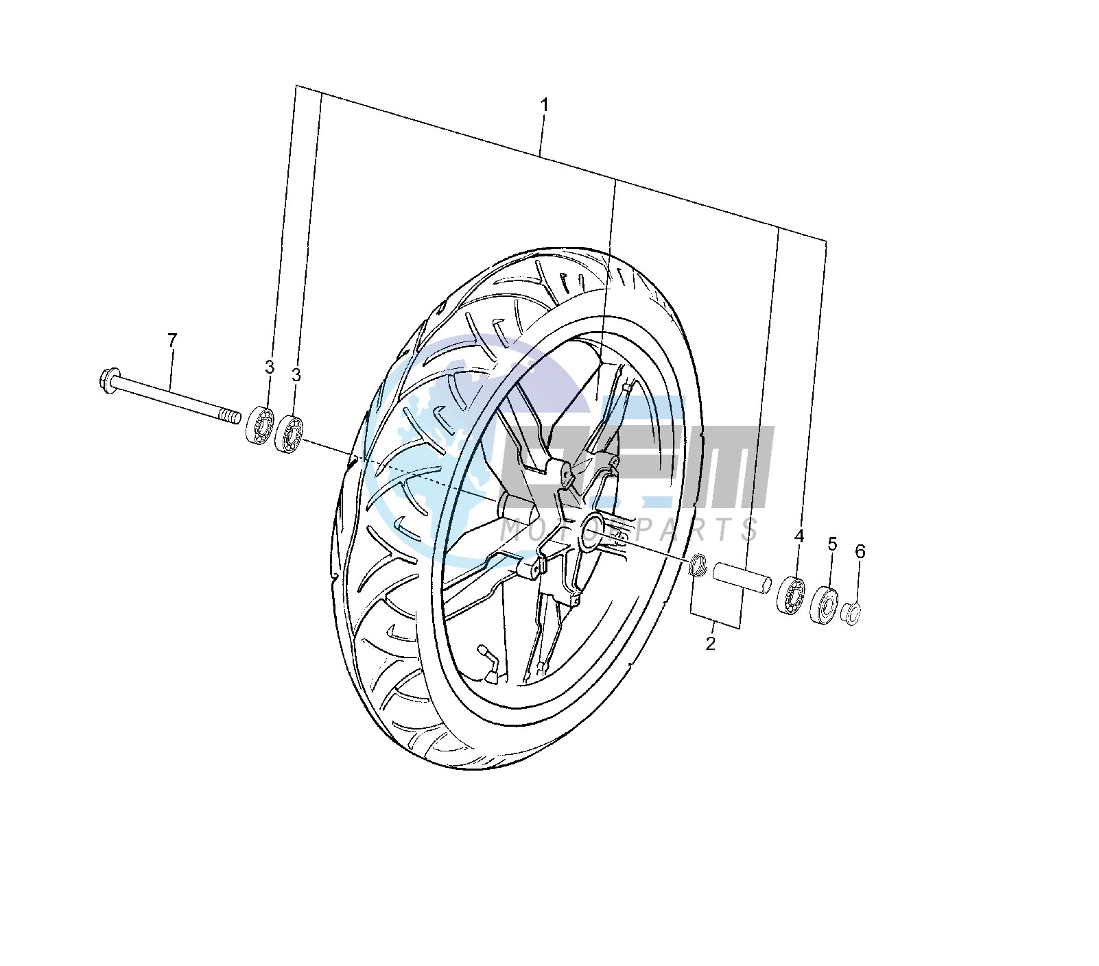 FRONT WHEEL