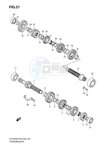 VZ1500 (E3-E28) drawing TRANSMISSION