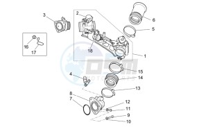 Norge 1200 IE 1200 drawing Throttle body