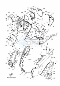 CZD300-A XMAX 300 (BBA2) drawing ELECTRICAL 2