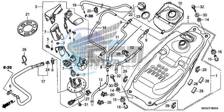 FUEL TANK/ FUEL PUMP