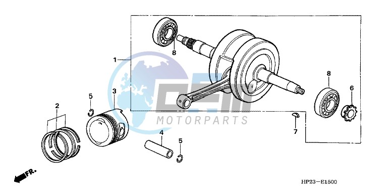 CRANKSHAFT/ PI STON