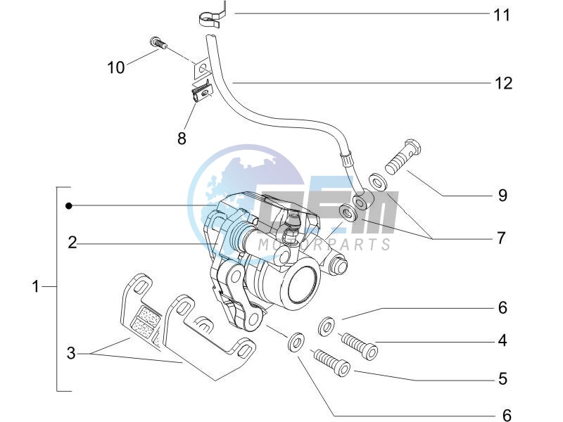 Brakes hose  - Calipers