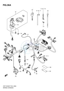 GSF1250 (E2) Bandit drawing WIRING HARNESS (GSF1250K7 K8 K9)