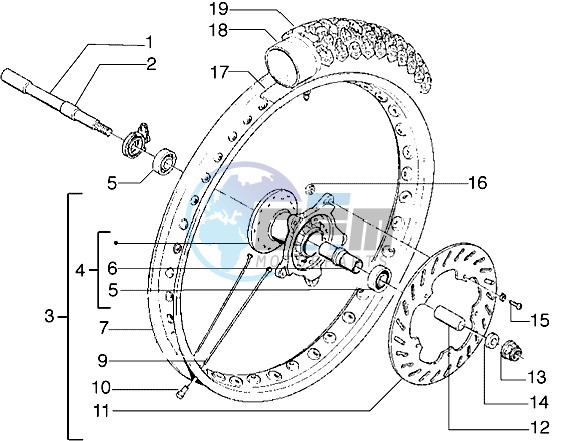 Front wheel