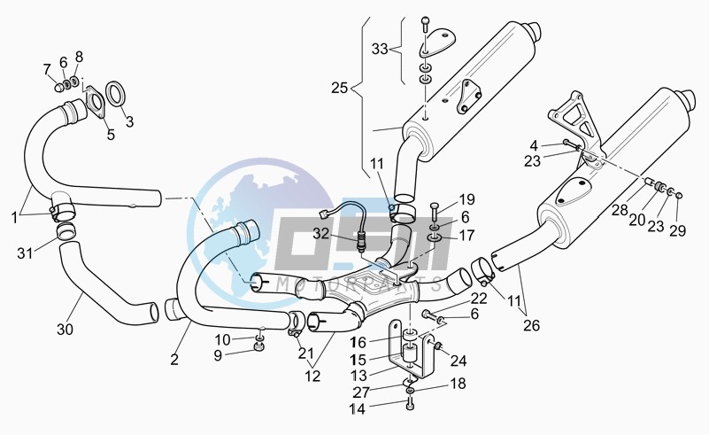 Exhaust unit