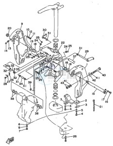 150A drawing FRONT-FAIRING-BRACKET