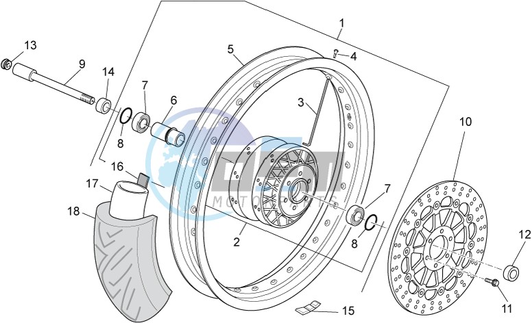 Front wheel