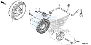 TRX500FM6G TRX680 Europe Direct - (ED) drawing GENERATOR