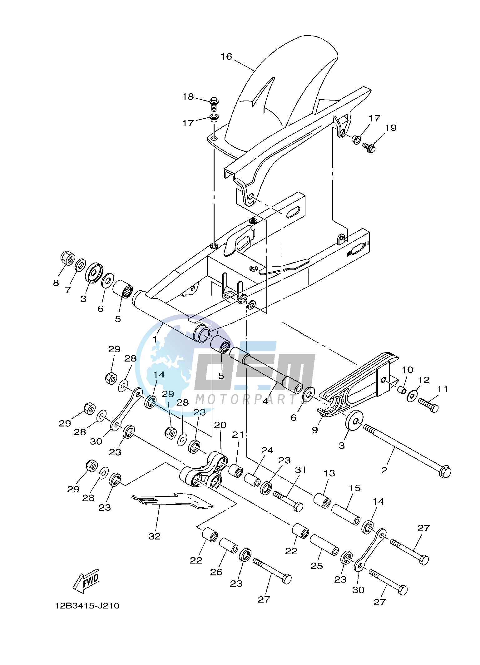 REAR ARM