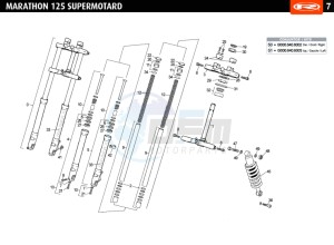 MARATHON-125-SM-BLACK drawing SUSPENSION