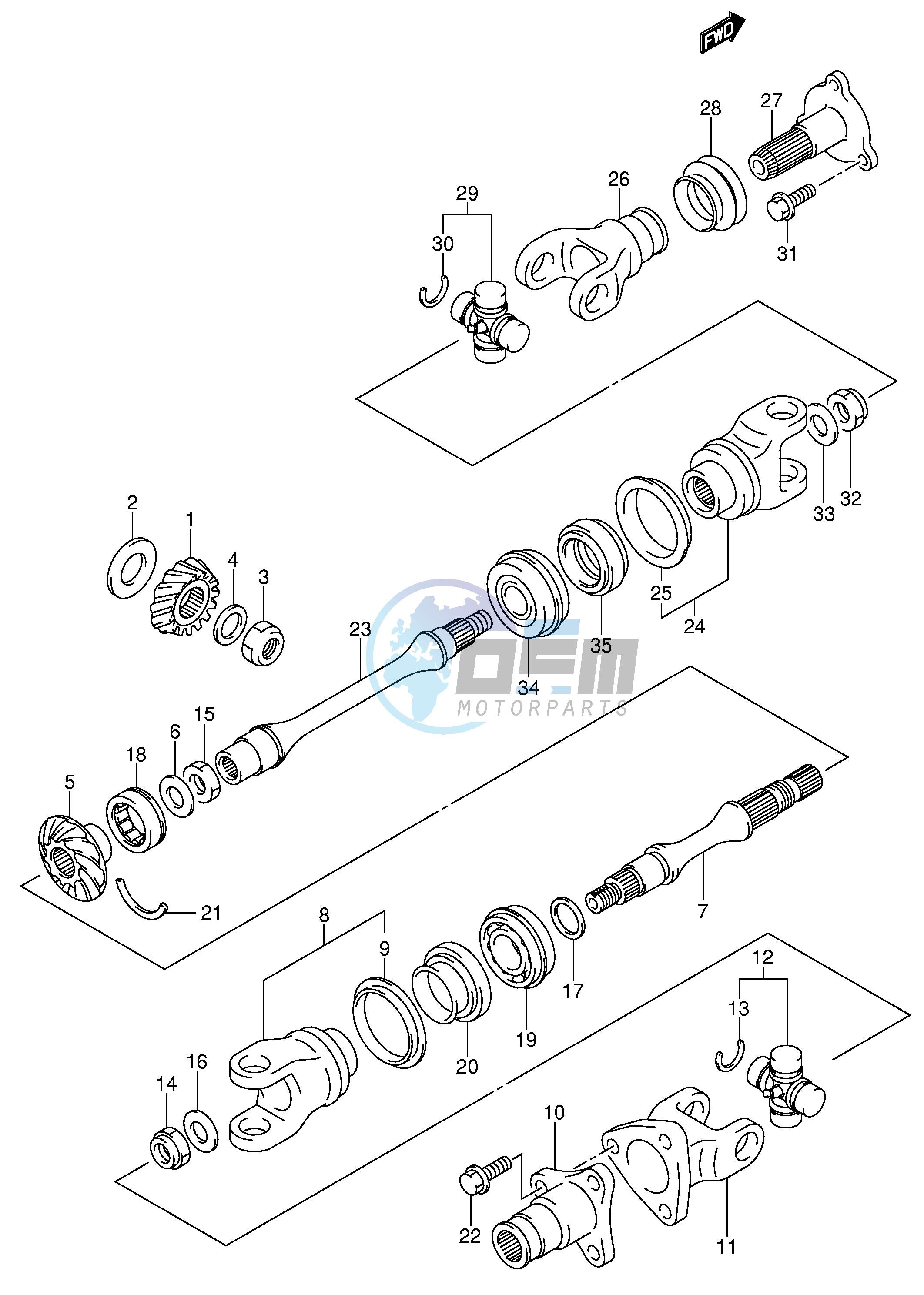 SECONDARY DRIVE