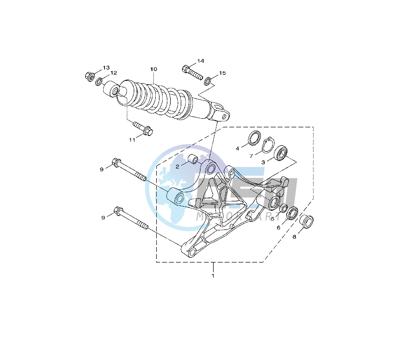 REAR SHOCK ABSORBER