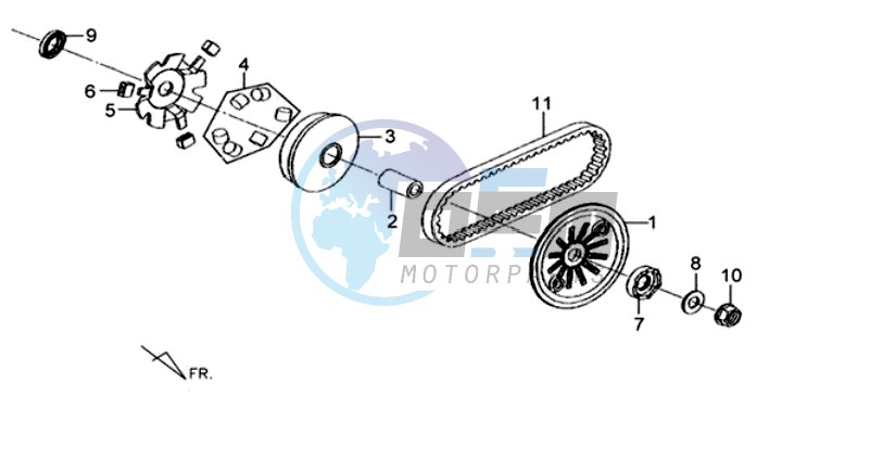 CLUTCH / V BELT