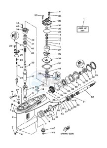 200G drawing LOWER-CASING-x-DRIVE-1