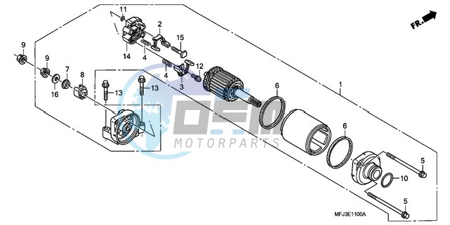 STARTING MOTOR