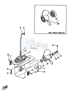 20D drawing LOWER-CASING-x-DRIVE